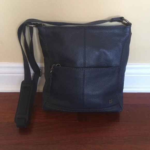The Sak Handbags - The Sak Navy Leather Crossbody Bag